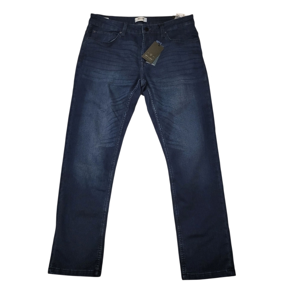Only & Sons Loom Slim Mens Dark Wash Denim Jeans Size 34x30 New With Tags!